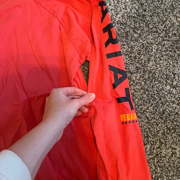 Ariat men’s long sleeve red shirt size XL - Picture 3 of 5